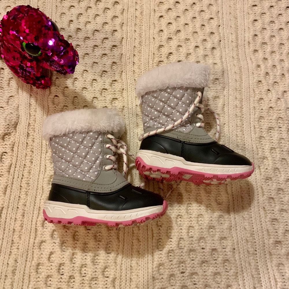 EUC toddler girls snow boots